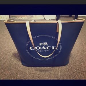 Very large coach tote